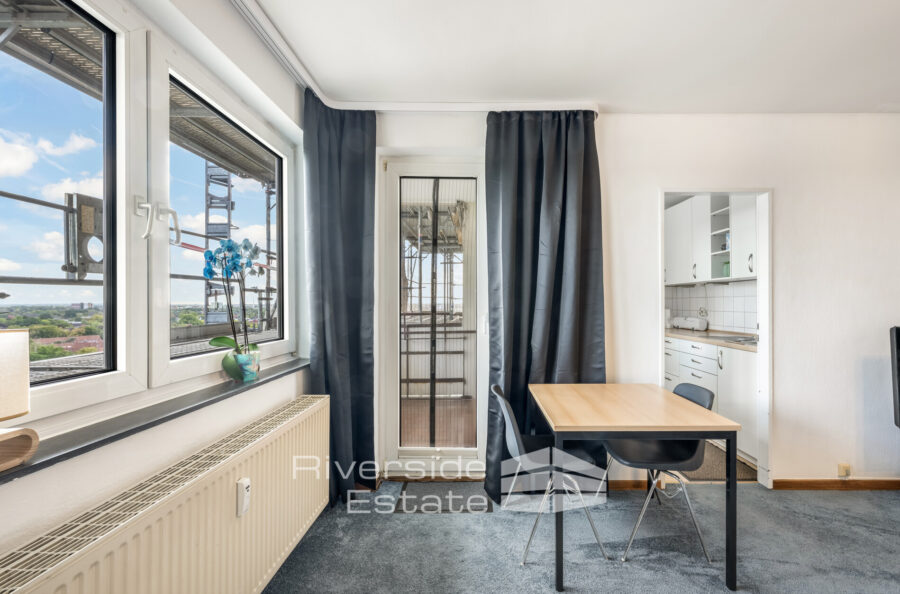 Blick auf den Balkon