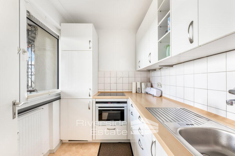 Renovierte Einbauküche